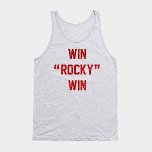 Win Rocky Win Tank Top